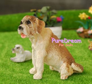 Pet Animal Puppy Dog Cute 1 12 Dollhouse Miniature PS003