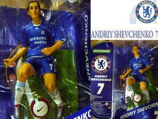 Football Club Chelsea 7 Andriy Shevchenko Figure Soccer