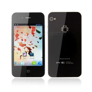   Capacitive Android 4.0 Dual Sim MTK6575 GPS 3G WCDMA Smartphone W007