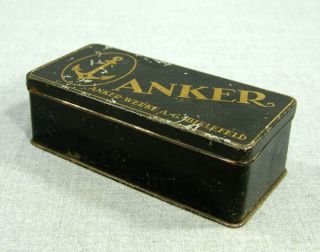Antique German Anker Sewing Machine Accessories Tin Box