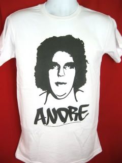 Andre The Giant Big Face Lightweight White T Shirt New