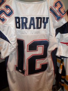 Tom Brady New England Patriots Autographed Signed Jersey PSA DNA COA 