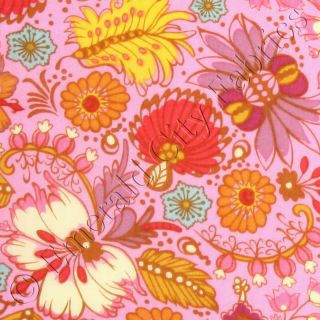 Anna Maria Horner Little Folks Voile 54 Coloring Garden Berry Cotton 