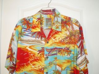 Lot of 6 Size M Hawaiian Shirts Pineapple Connection Liberty House Old 
