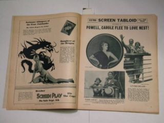 Nancy Carroll Screen Book 1931 Greta Garbo Stanwyck Clara Bow Norma 