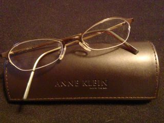 Anne Klein Semi Rimless Frame AK 7506 Womens Eyeglasses