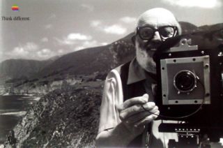 Authentic Ansel Adams Think Different Poster