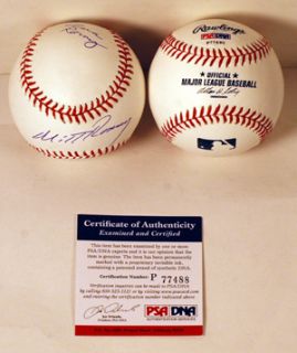 Mitt and Ann Romney Dual Signed MLB Baseball PSA COA 2012 President 