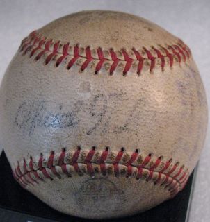 Jackie Robinson Signed Auto PSA DNA Baseball 1950 Negro League 9 Sigs 