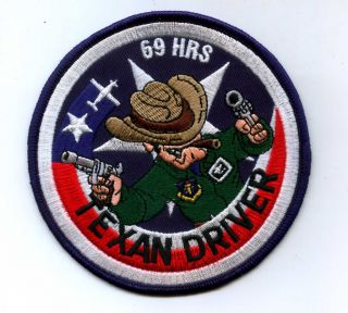 US Air Force T 6 Complete 69 Hours Pilot Training Friday Patch Texan 