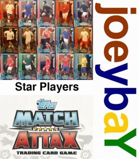 Choose Euro 2012 Star Player Match Attax England from All 16 Star 