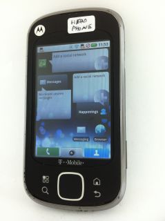   Cliq XT T Mobile Touchscreen Android Smartphone Needs Repair