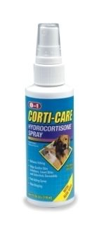 Corti Care Hydrocortisone Spray Anti Itch for Cats Dogs 4 Oz