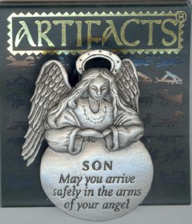 safely in the arms of your angel visor clip new