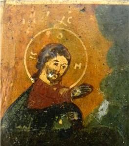 rare 19c russian icon russian saint