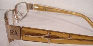 Elizabeth Arden 1036 Gold Eyeglass Women Eyewear Frame