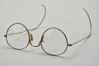 Vintage Bifocal Eye Glasses 12 Karat Gold Engraved Frames Antique 
