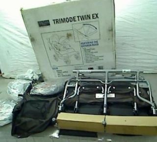 pallets valco baby tri mode twin stroller ex hot chocolate