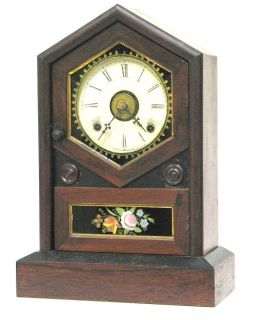 Antique JEROME & CO Pendulum Clock (Alarm) 1870s Excellent Cond Works 