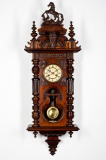 Antique Junghans Pendulum Wall Clock Approx 1890