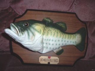 Big Mouth Billy Bass Animated Singing Mounted Fish