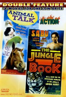   dvd new 2 movies on 1 dvd slim case animal talk leading role anthony