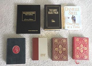 TERRIFIC Leather & Premium Lot Featuring Easton Press/Franklin Library 