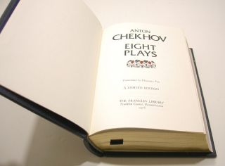 Franklin Library 100 Greatest Plays of Anton Chekhov