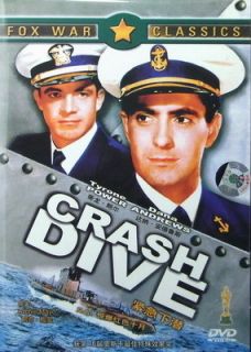 Crash Dive Tyrone Power Anne Baxter 1943 New DVD