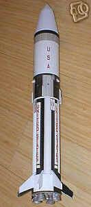 Dr. Zooch Saturn IB Apollo 5 Rocket Kit NIB