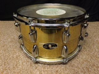  12 Brass Snare Drum Carmine Appice Owned COA Collectors Item
