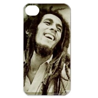 Bob Marley Apple iPhone 4 4S 4G Cell Phone Cover Hard Case