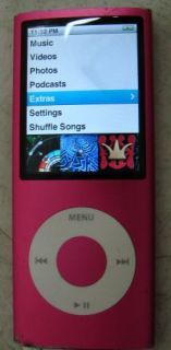Apple 8GB Pink 4th Gen Nano Video iPod MB735LL