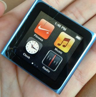 Apple iPod Nano 6th Generation Blue 8 GB Latest Model