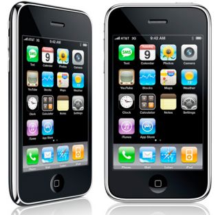 Apple iPhone Mobile Phone 3G 8GB Black Unlocked Slight Crack 