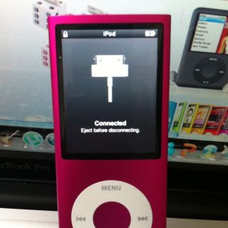 Apple iPod Nano 4th Generation Chromatic Pink 16 GB