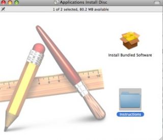 Apple Mac OS X 10.5.6 LEOPARD iMac Install Discs (2) with Bundled 