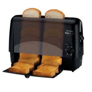 west bend kitchen appliances 78224 quikserv toaster black additional 