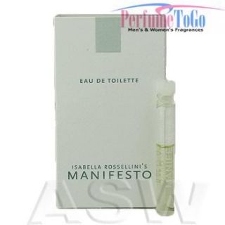Manifesto Isabella Rossellini Perfume 1 2ml New Vial