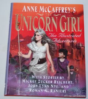 1997 Book w DJ The Unicorn Girl by Anne McCaffrey
