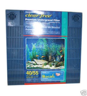 55 Gallon Undergravel Fish Tank Aquarium Filter 48x12