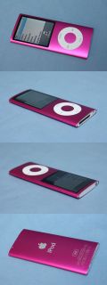 Apple iPod Nano 4th Gen A1285 8GB Pink Media Player MB735LL A