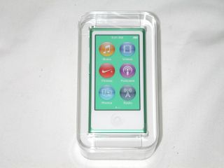 NEW Apple iPod Nano 7th Generation 16 GB GREEN Digital Media Player 