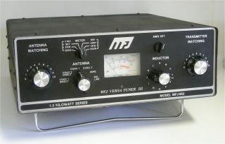   962 Versa Tuner III 1500 Watt Series 1 8 30 MHz Antenna Tuner