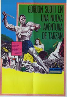 508 Tarzans Greatest Adventure Venezuelan Poster 1959