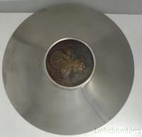 STAINLESS STEEL FLORENTINE ITALIAN COIN BOWL