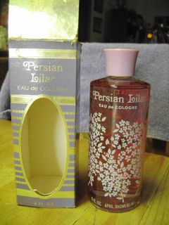 Vintage Persian Lilac Eau de Cologne Splash 6 oz by April Flowers