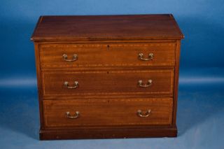 Antique Edwardian Period Chest of Drawers Dresser