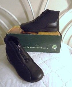 arcopedico storm black shoes boots nib 38 7 5 8