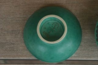 Gustavsberg Argenta bowls. Silver inlay. 4 inches in diameter and 1 